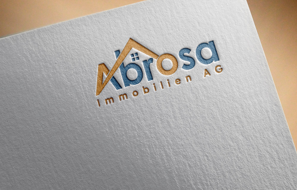 Diseño de Logo por Faiz  Graphic design para Abrosa Immobilien AG | Diseño #35355429
