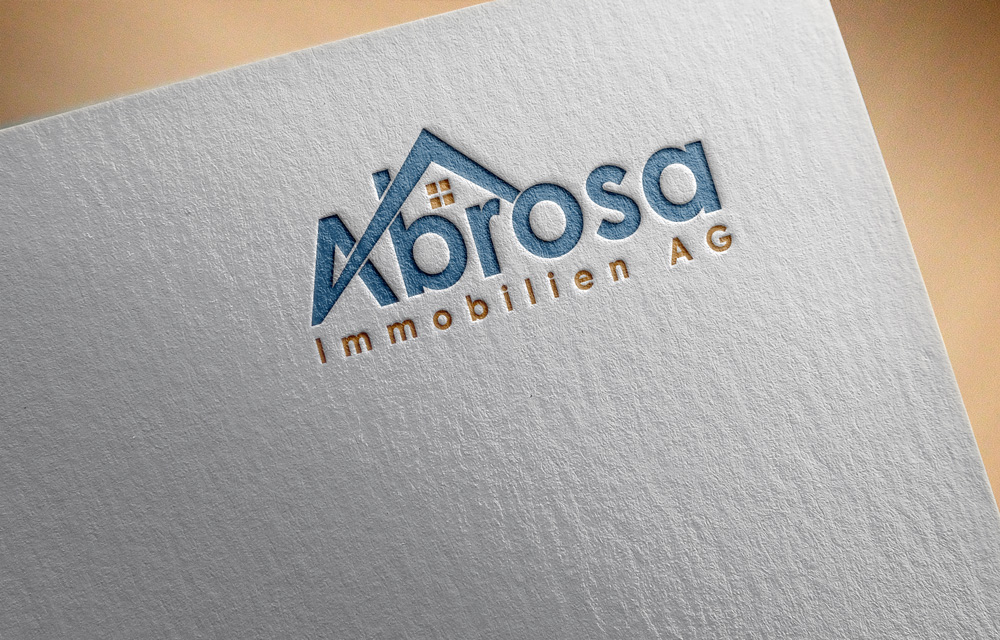 Logo Design by Faiz  Graphic design for Abrosa Immobilien AG | Design #35355430