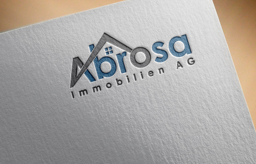 Logo Design by Faiz  Graphic design for Abrosa Immobilien AG | Design #35355432