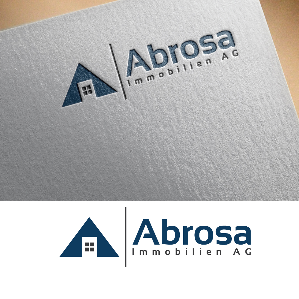 Logo Design by Faiz  Graphic design for Abrosa Immobilien AG | Design #35368871