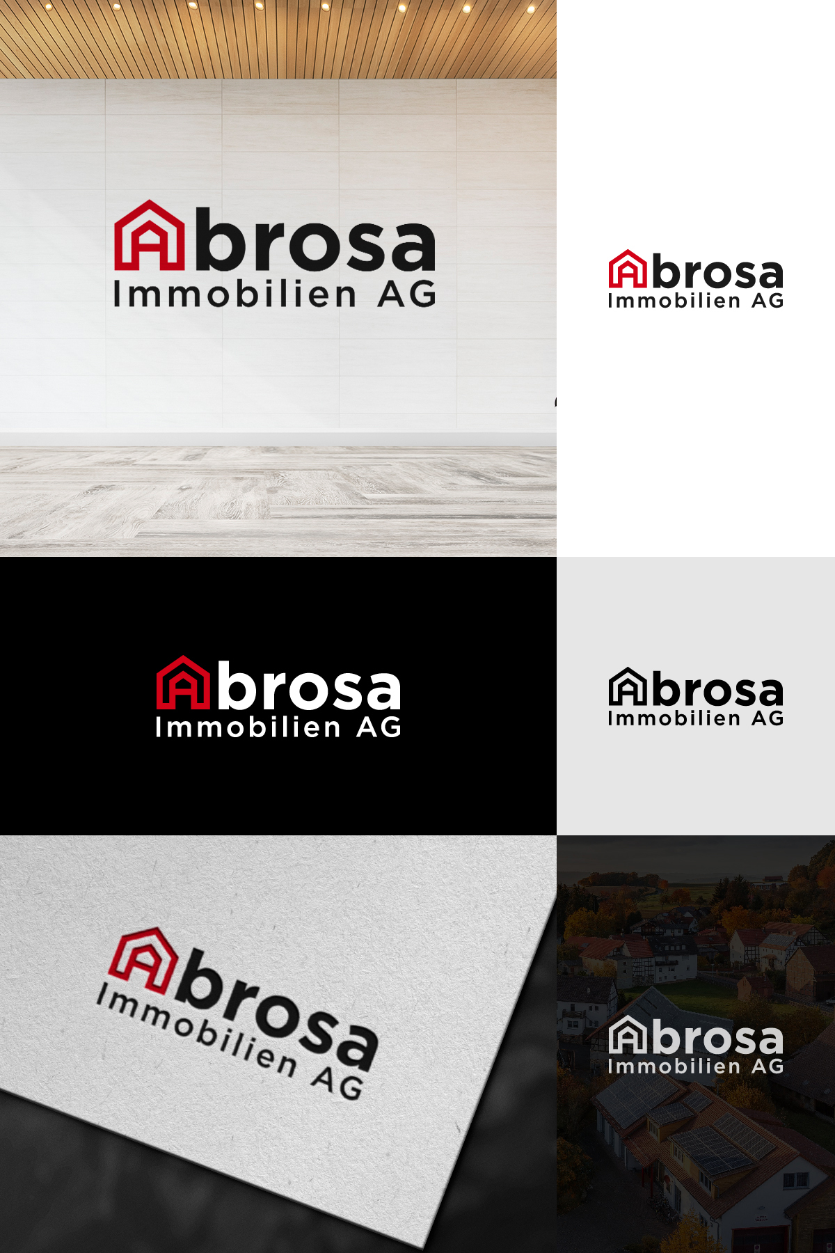 Logo Design by Gracia's Design for Abrosa Immobilien AG | Design #35346655