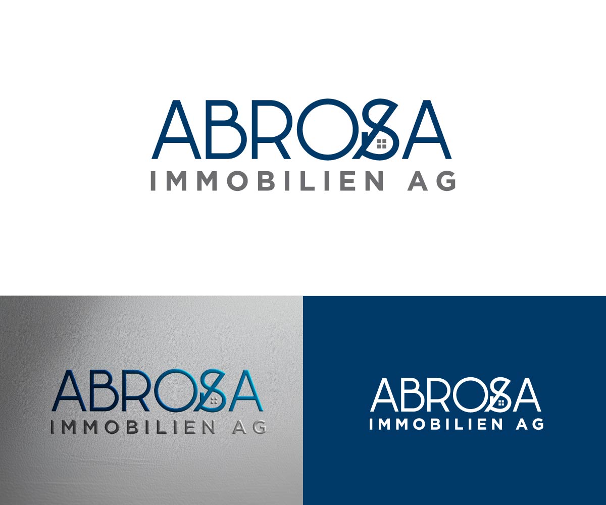 Logo Design by Ansh Design for Abrosa Immobilien AG | Design #35344501
