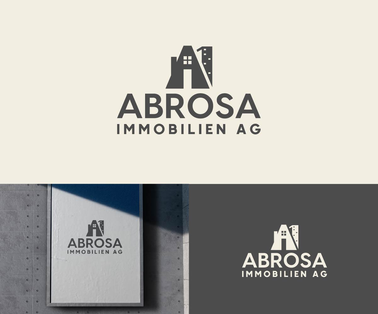 Logo Design by Ansh Design for Abrosa Immobilien AG | Design #35344502