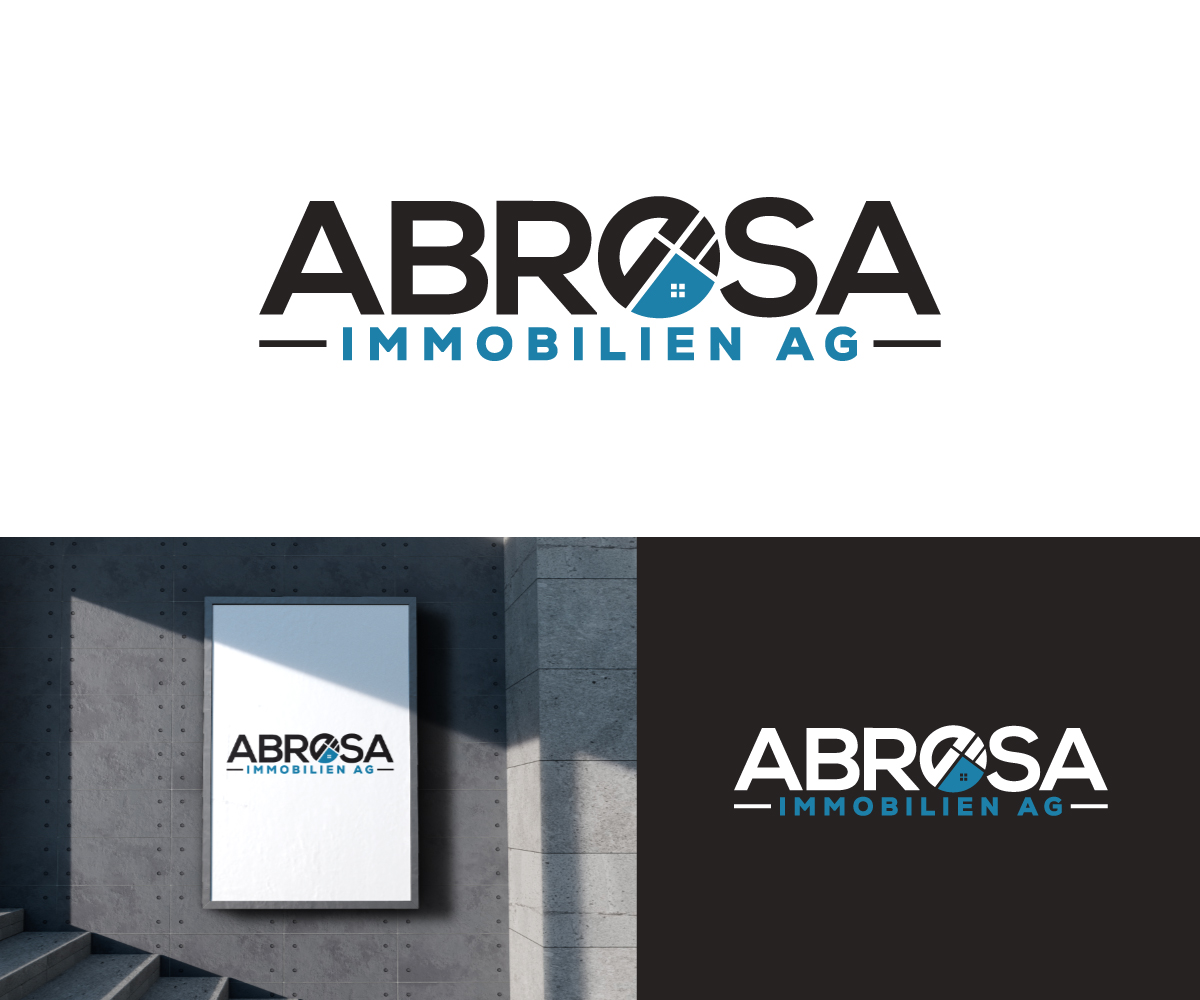 Logo Design by Ansh Design for Abrosa Immobilien AG | Design #35344504