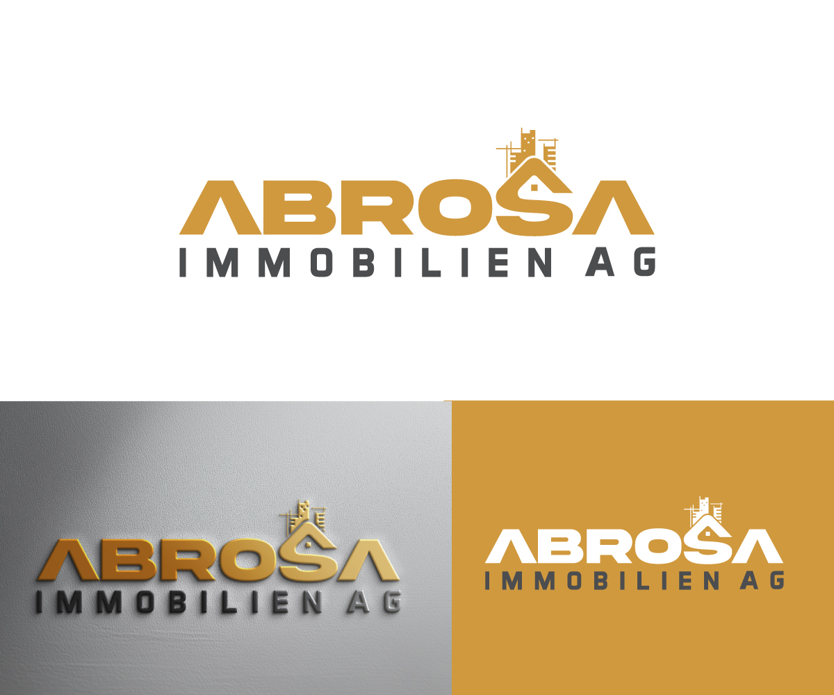 Logo Design by Ansh Design for Abrosa Immobilien AG | Design #35344506