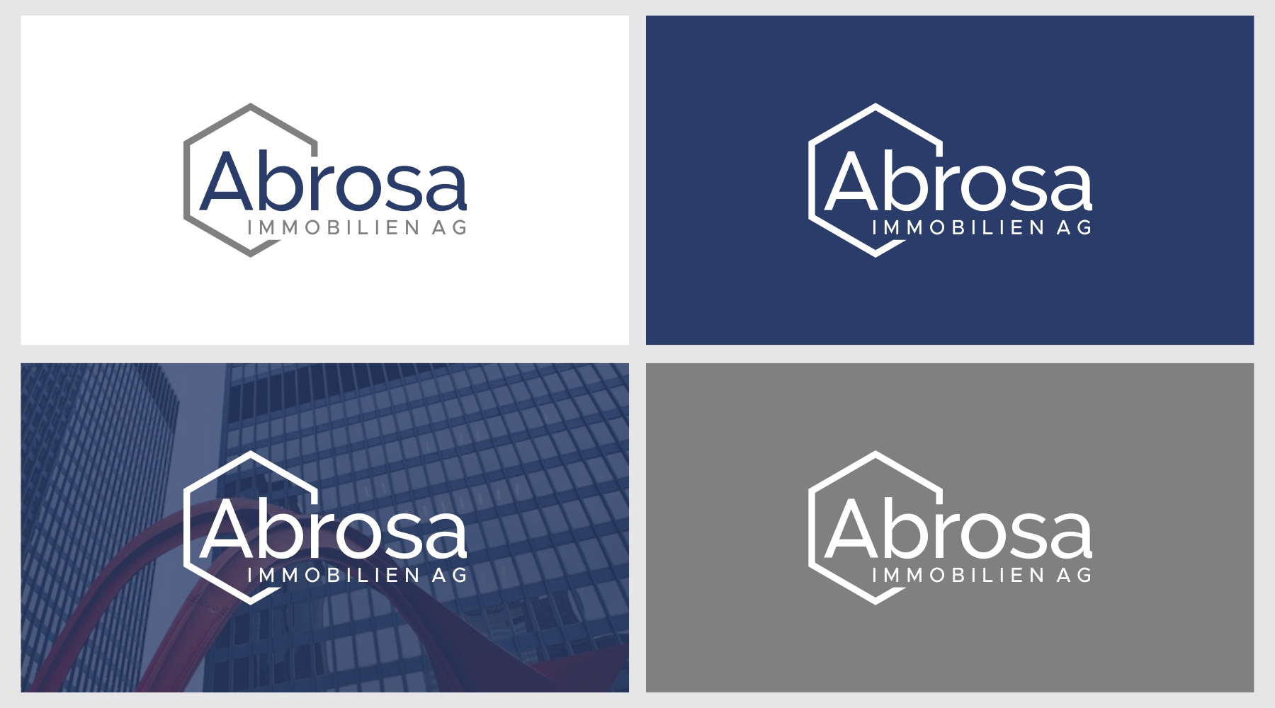 Logo Design by 92logo for Abrosa Immobilien AG | Design #35359455