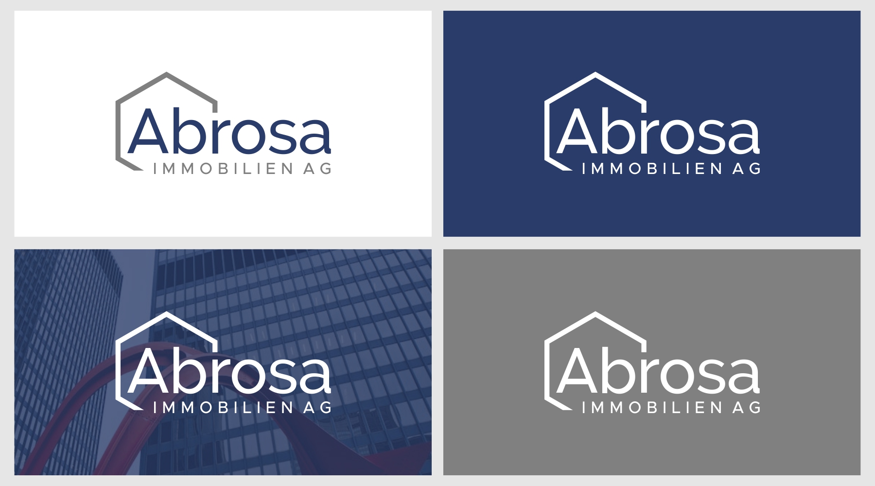 Logo Design by 92logo for Abrosa Immobilien AG | Design #35359457