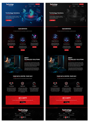 Web Design par Creative Capture pour Technology Solutions of SC Inc | Design #35360845
