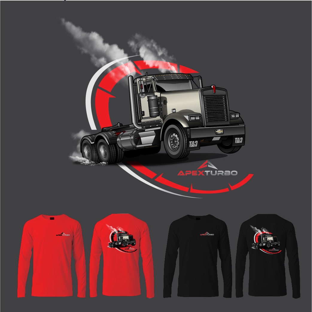 T-shirt Design by NutJob Industry for ApexTurbo LLC | Design #35354903