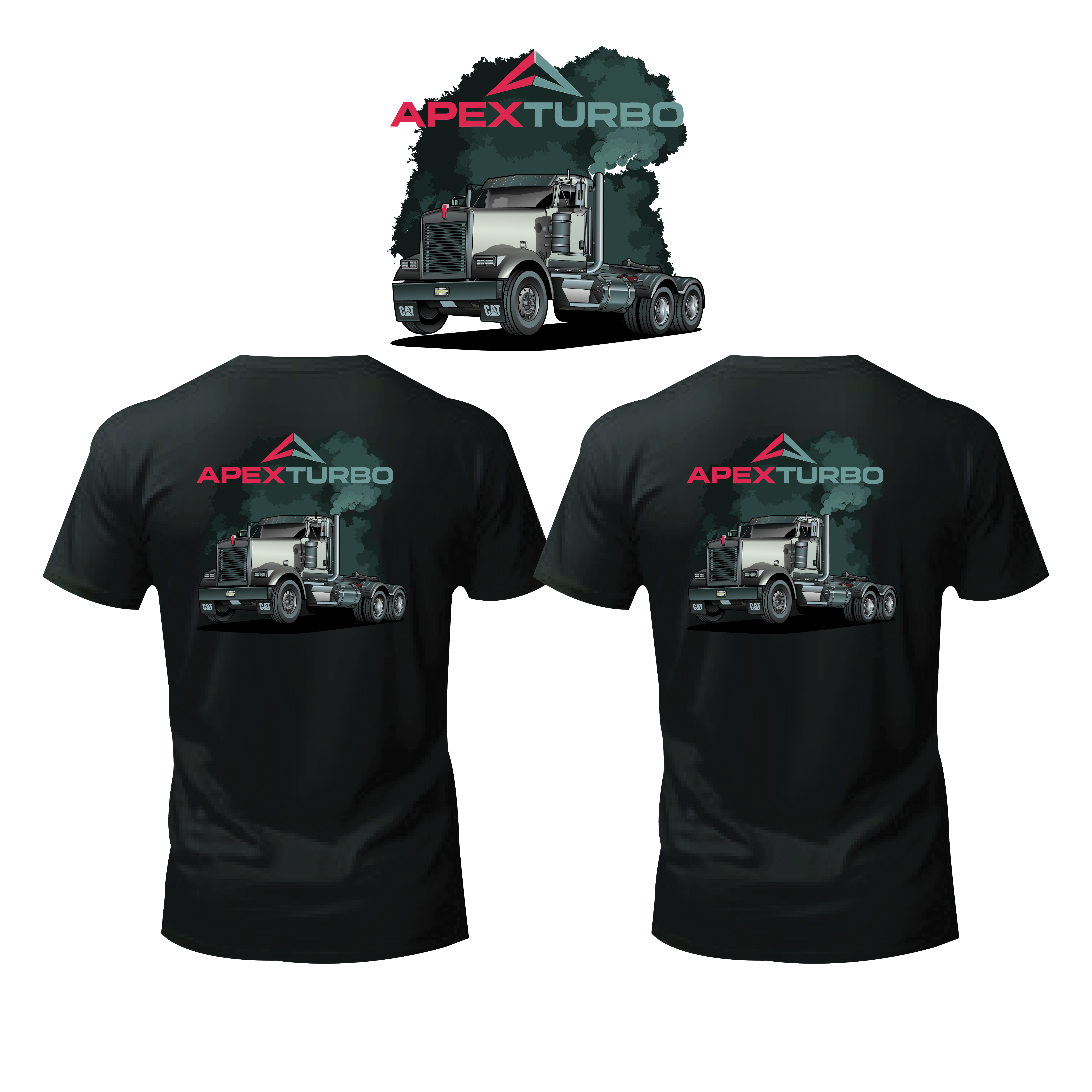 T-shirt Design by amdad26 for ApexTurbo LLC | Design #35346703
