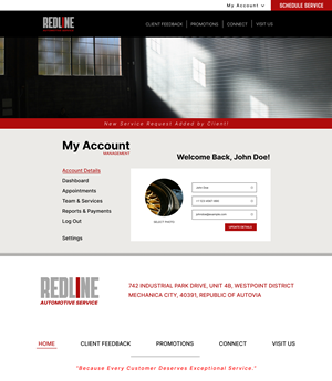 Web Design by j.r.a for ONEELEVEN | Design: #35376026