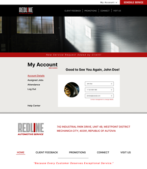 Web Design by j.r.a for ONEELEVEN | Design: #35376148