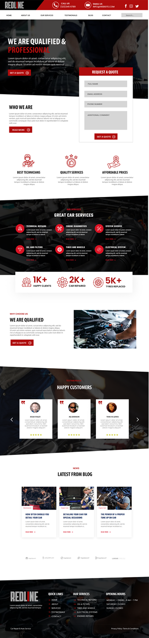 Web Design by WahDesign for ONEELEVEN | Design: #35344068