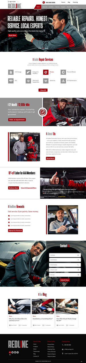 Web Design by pb for ONEELEVEN | Design: #35360673