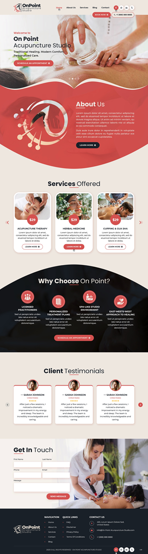 Web Design by pb for ONEELEVEN | Design: #35360684