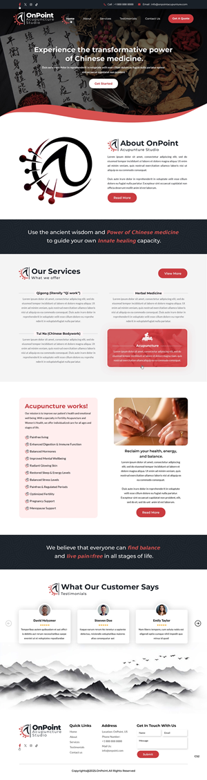 Web Design by pb for ONEELEVEN | Design: #35360685