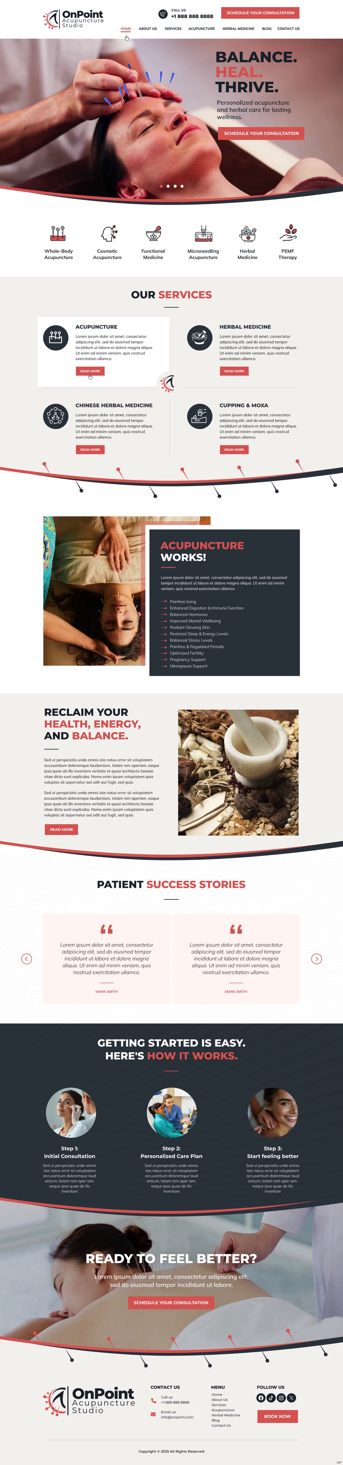 Web Design by pb for ONEELEVEN | Design #35360690