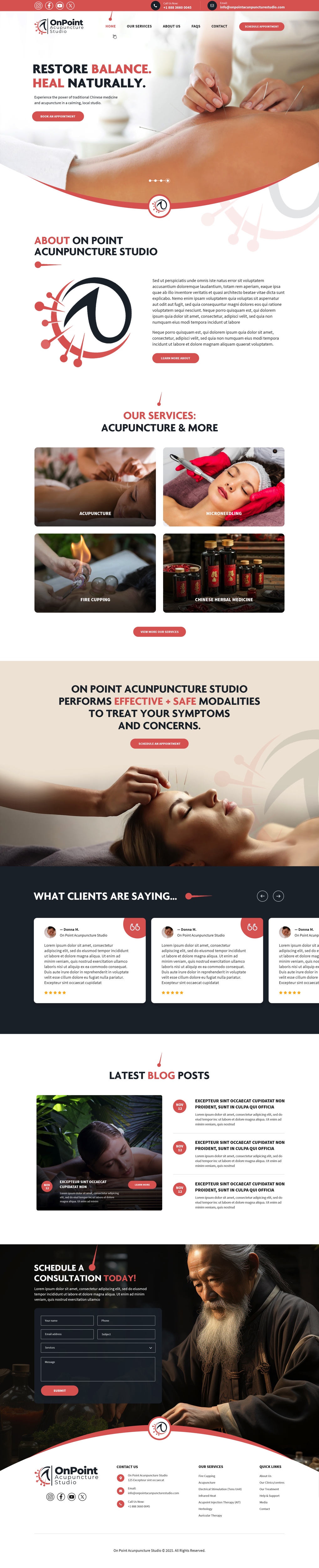 Web Design by pb for ONEELEVEN | Design #35360752