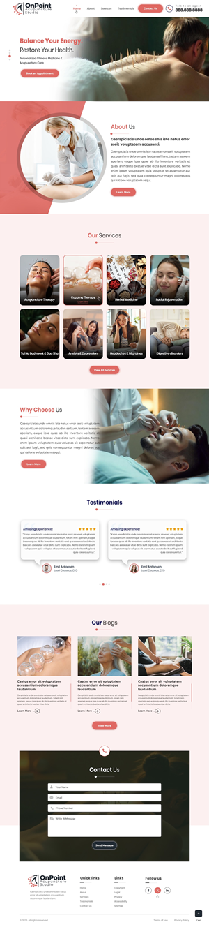 Web Design by pb for ONEELEVEN | Design: #35367093