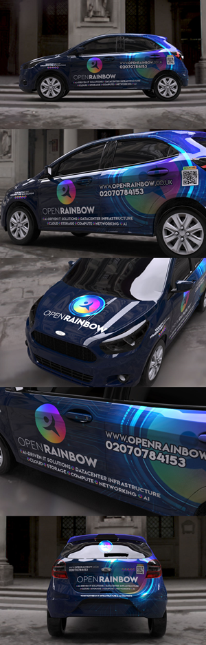 Car Wrap Design by VEDG for Open Rainbow Ltd | Design: #35389212