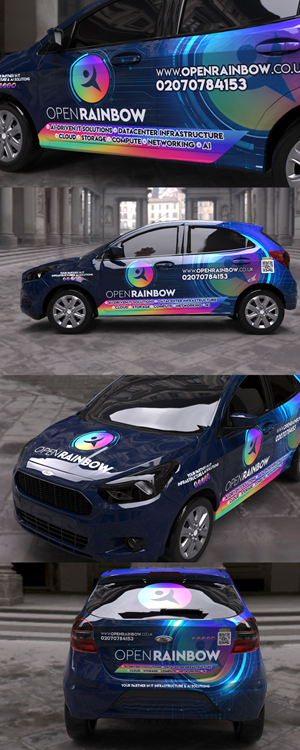 Car Wrap Design by VEDG for Open Rainbow Ltd | Design: #35392270