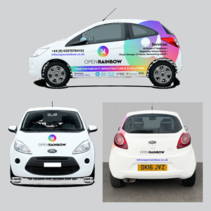 Car Wrap Design by AslamDesign for Open Rainbow Ltd | Design #35389878