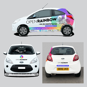Car Wrap Design by AslamDesign for Open Rainbow Ltd | Design: #35390051
