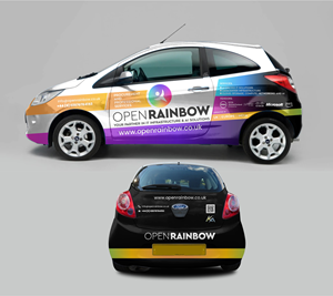 Car Wrap Design by erikdesign for Open Rainbow Ltd | Design: #35399177