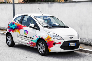 Car Wrap Design by anemidesign for Open Rainbow Ltd | Design #35400315