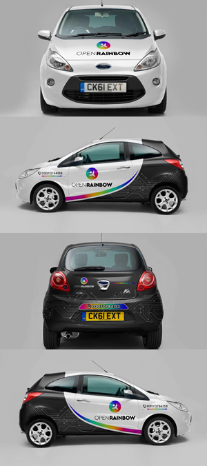 Car Wrap Design by ANGGI MAULANA PRAKOSO for Open Rainbow Ltd | Design: #35367337