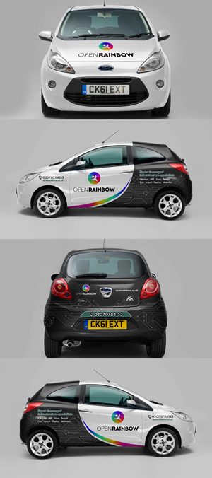 Car Wrap Design by ANGGI MAULANA PRAKOSO for Open Rainbow Ltd | Design: #35381837