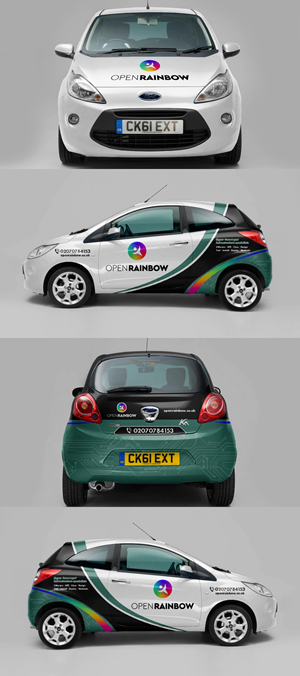 Car Wrap Design by ANGGI MAULANA PRAKOSO for Open Rainbow Ltd | Design: #35381845