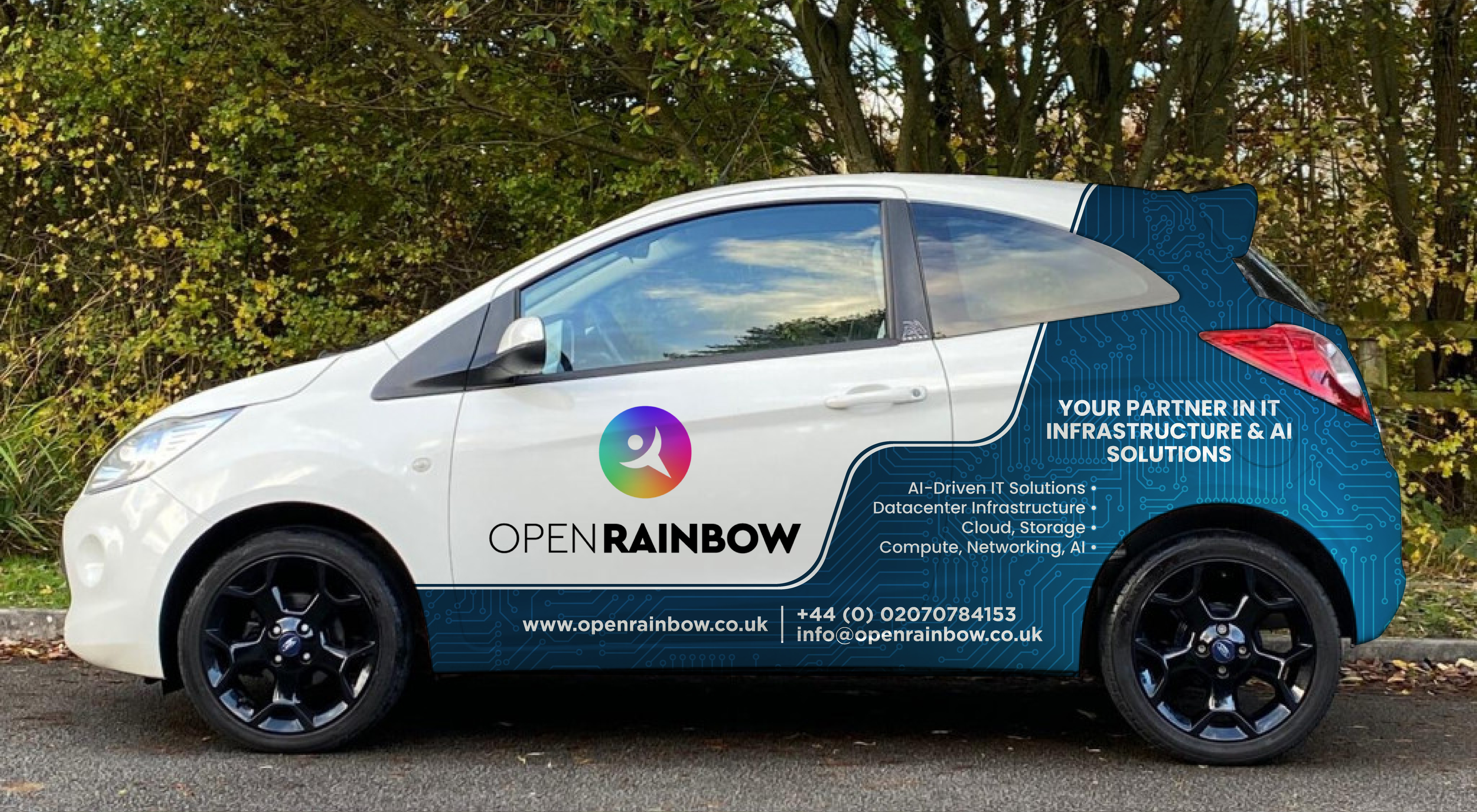 Car Wrap Design by VCreativeidea for Open Rainbow Ltd | Design #35400965