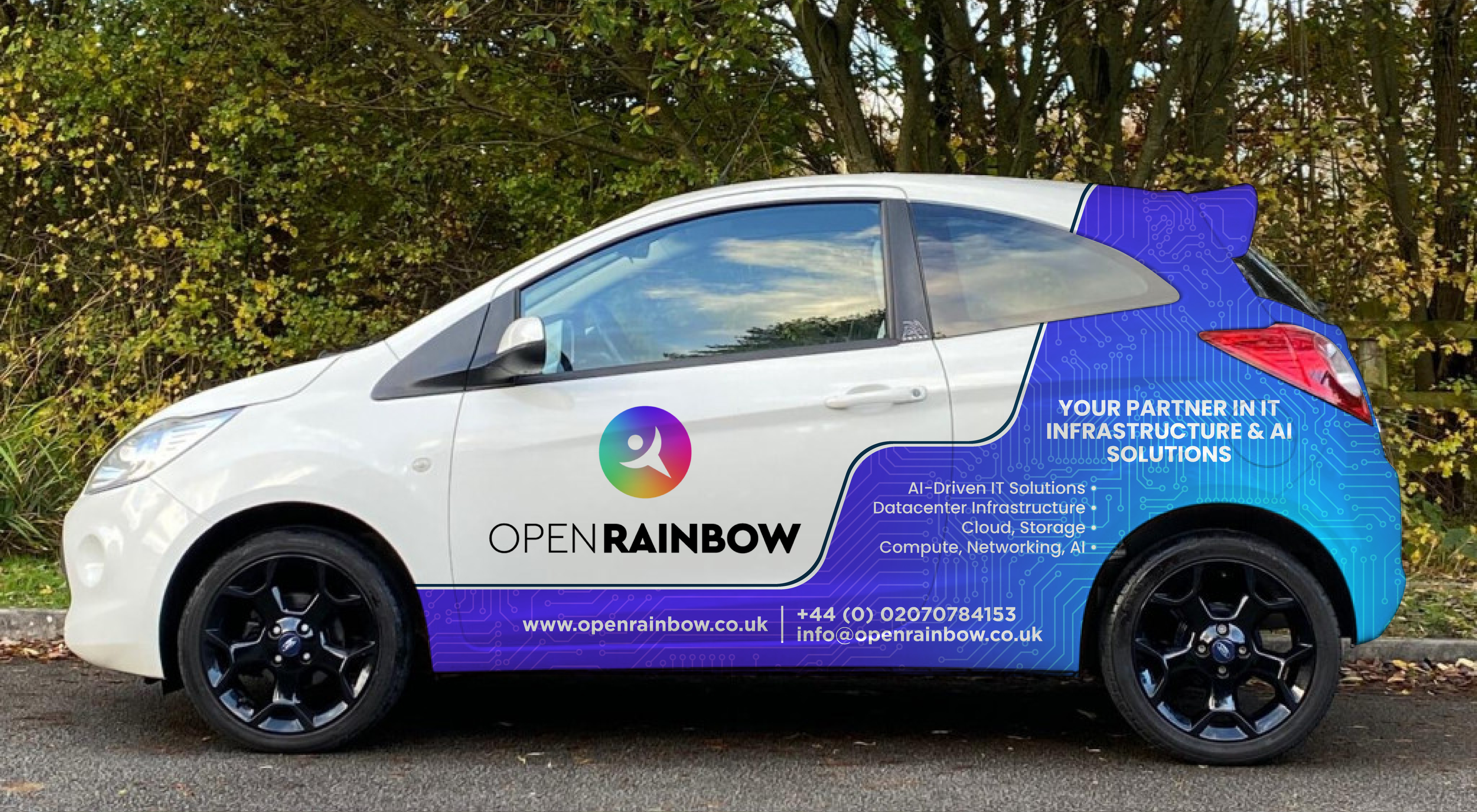 Car Wrap Design by VCreativeidea for Open Rainbow Ltd | Design #35400968