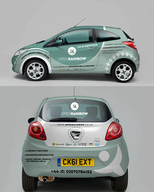 Car Wrap Design by 123graphics for Open Rainbow Ltd | Design: #35364394