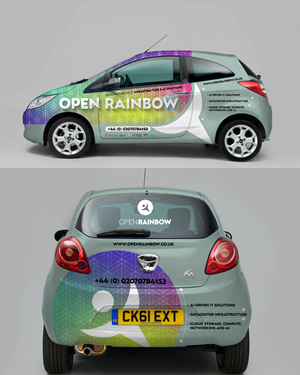 Car Wrap Design by 123graphics for Open Rainbow Ltd | Design: #35366463