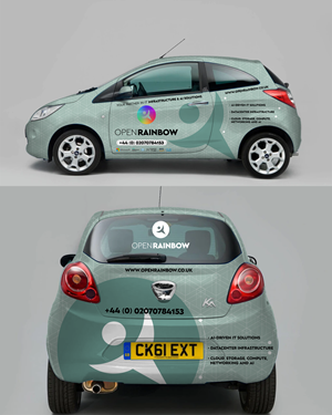 Car Wrap Design by 123graphics for Open Rainbow Ltd | Design: #35366468
