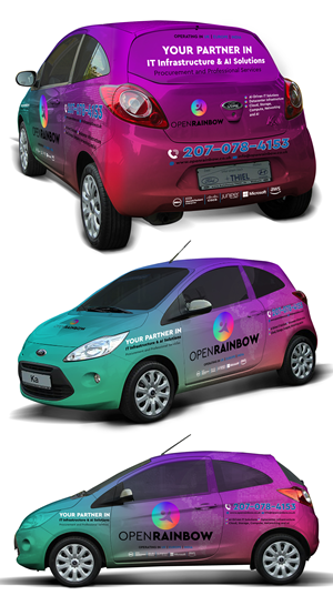 Car Wrap Design by Fine Graphics House for Open Rainbow Ltd | Design: #35373832
