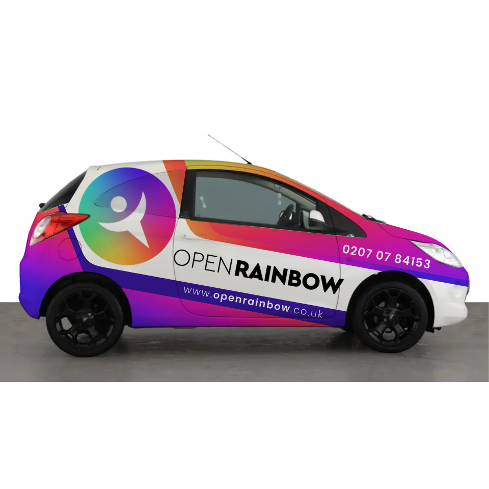 Car Wrap Design by Yoga Tri for Open Rainbow Ltd | Design #35376100