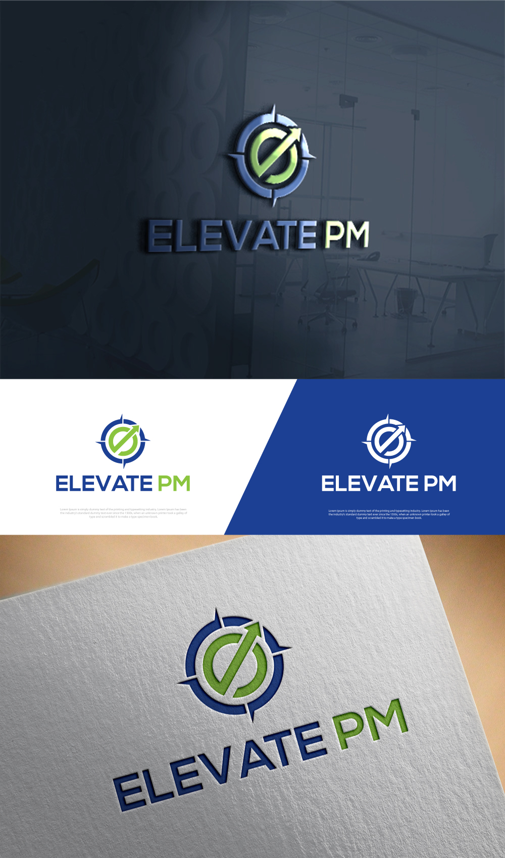 Logo-Design von Cool-Designer für Elevate PM GmbH | Design #35350359