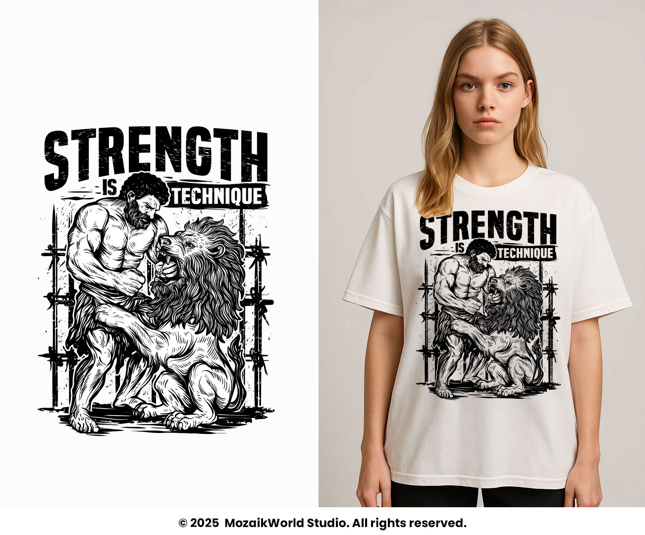 T-shirt Design by Mozaikworld Studio for this project | Design #35350724