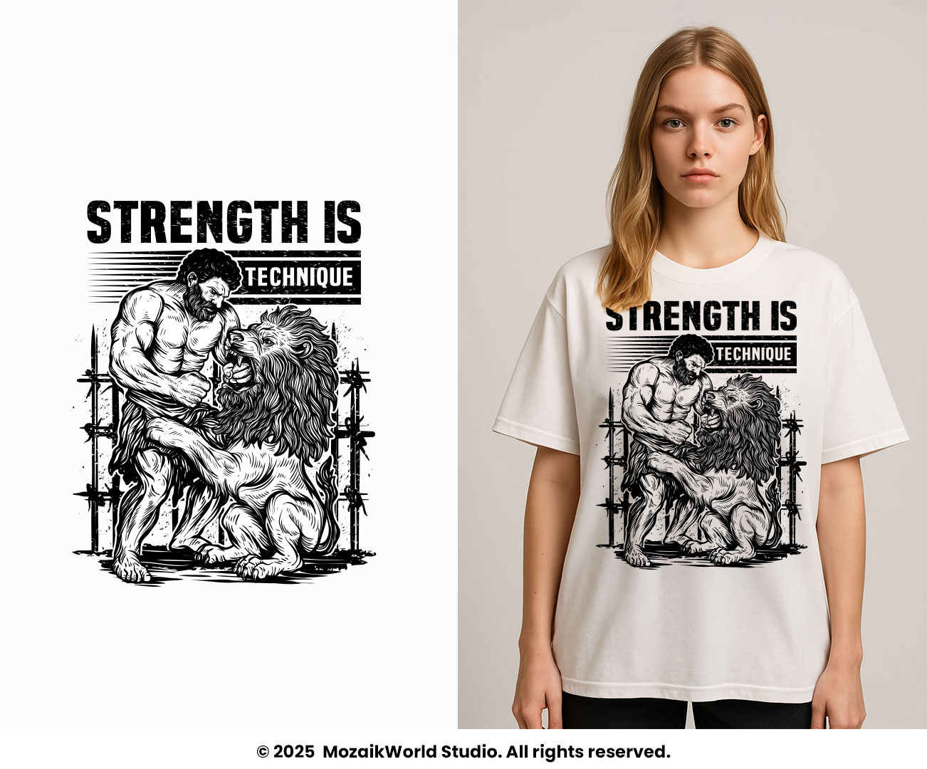 T-shirt Design by Mozaikworld Studio for this project | Design #35350748