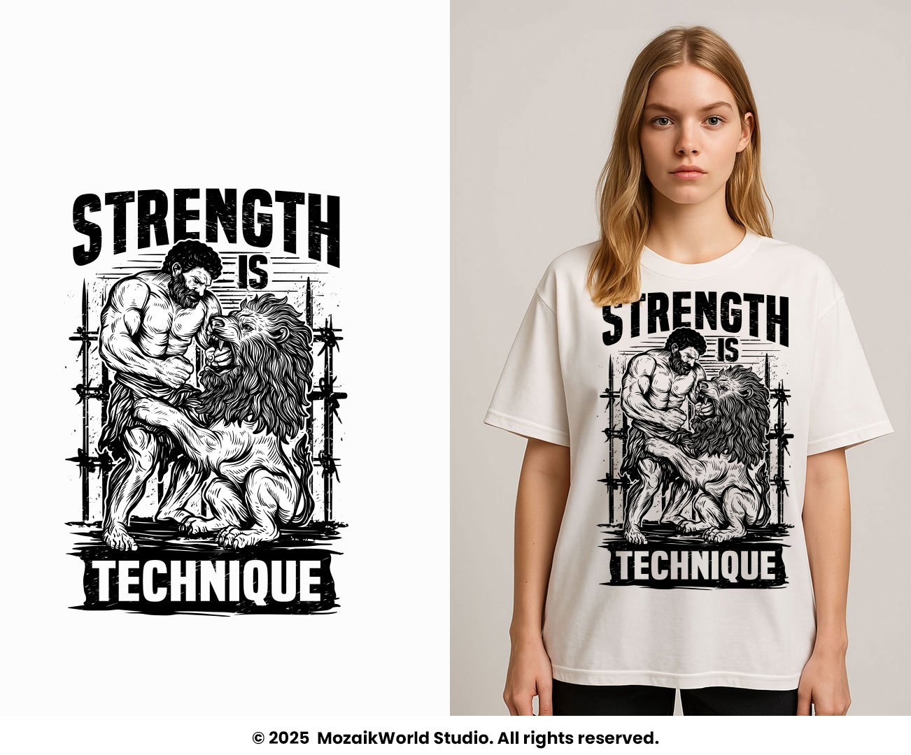 T-shirt Design by Mozaikworld Studio for this project | Design #35350764