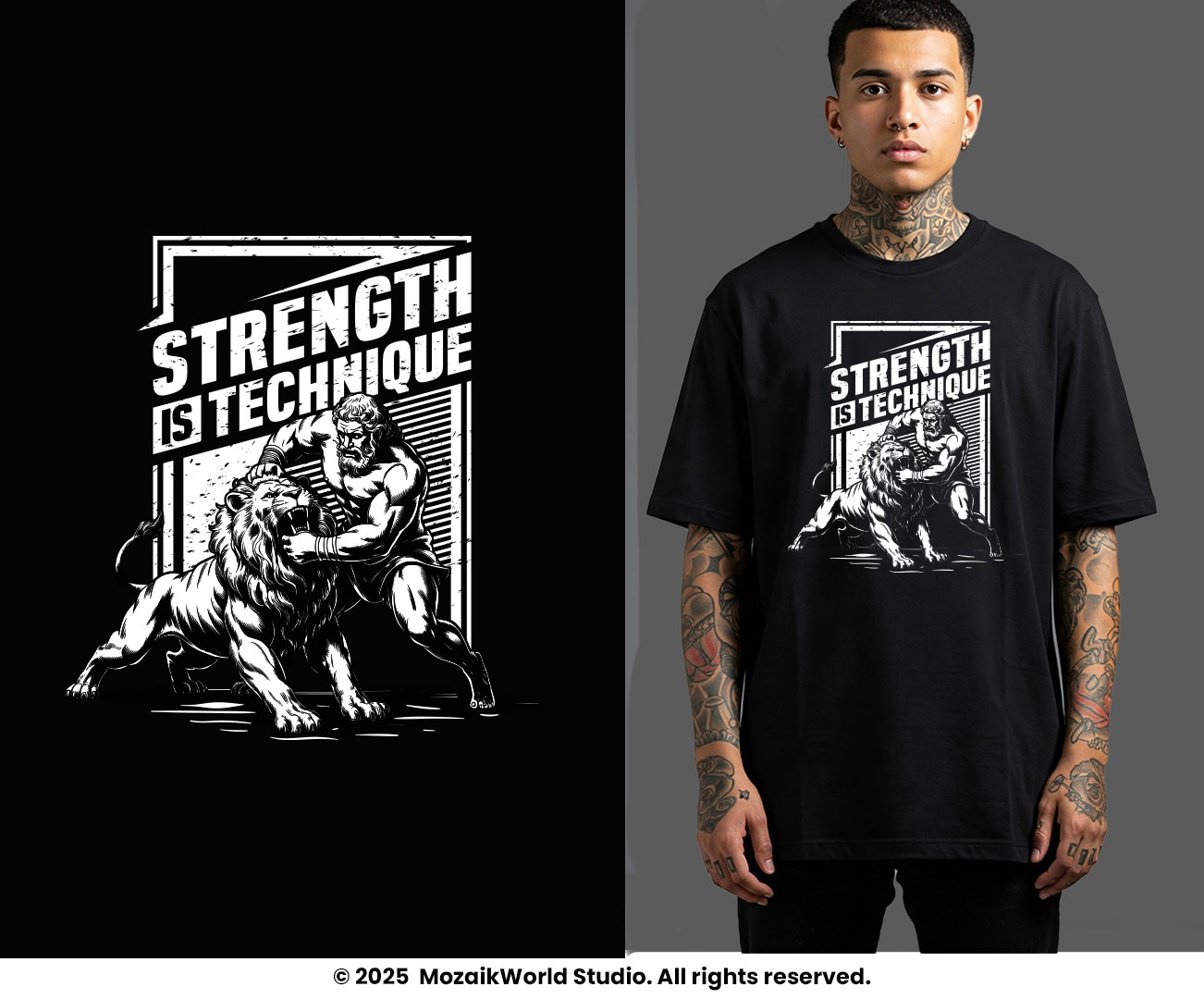 T-shirt Design by Mozaikworld Studio for this project | Design #35351235