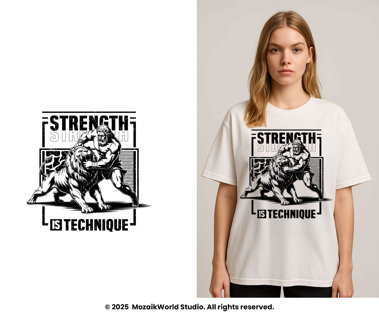 T-shirt Design by Mozaikworld Studio for this project | Design #35351341