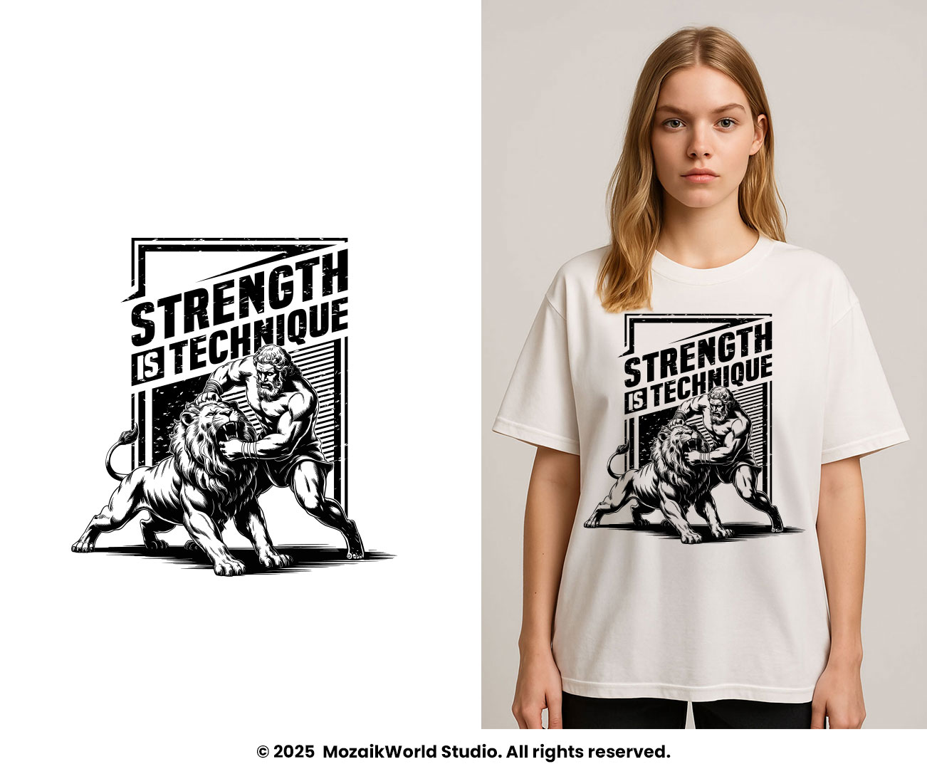T-shirt Design by Mozaikworld Studio for this project | Design #35351357