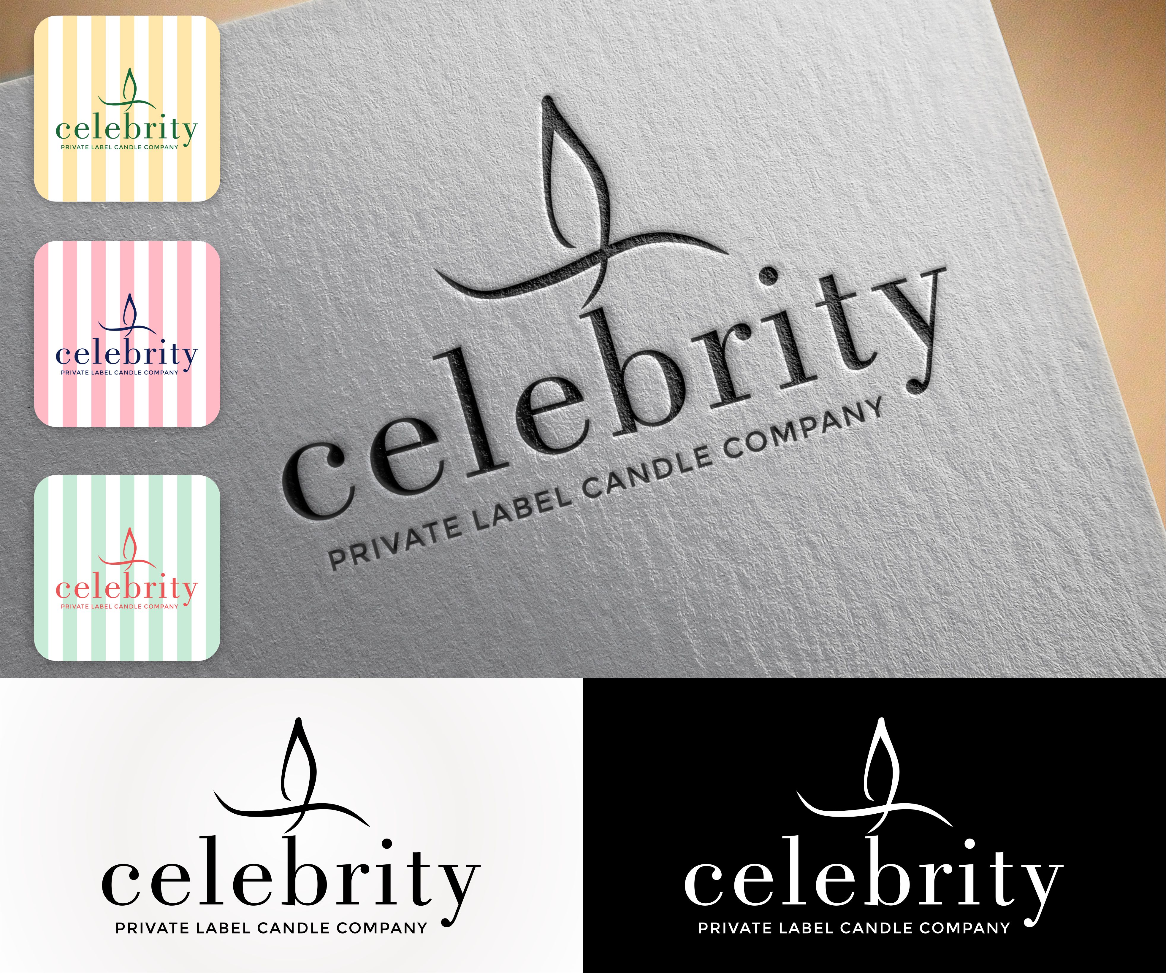 Logo-Design von vta für Celebrity Private Label Candle Company | Design #35355464