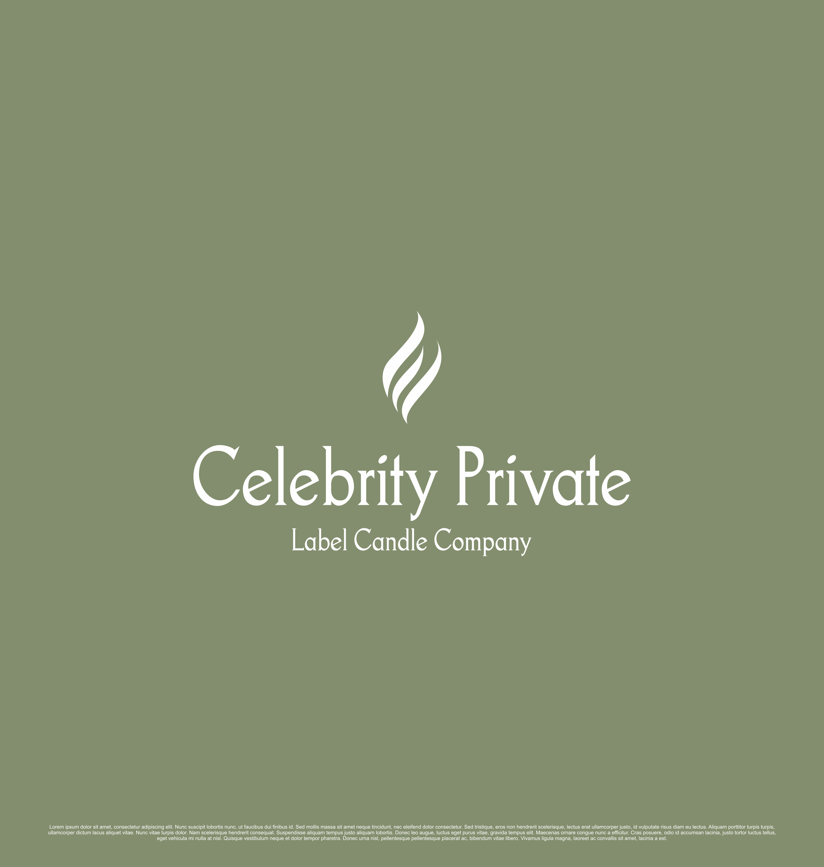 Logo-Design von saesean für Celebrity Private Label Candle Company | Design #35355495