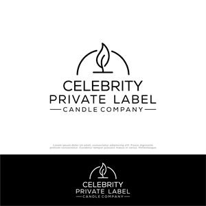 Logo-Design von win it für Celebrity Private Label Candle Company | Design: #35353793