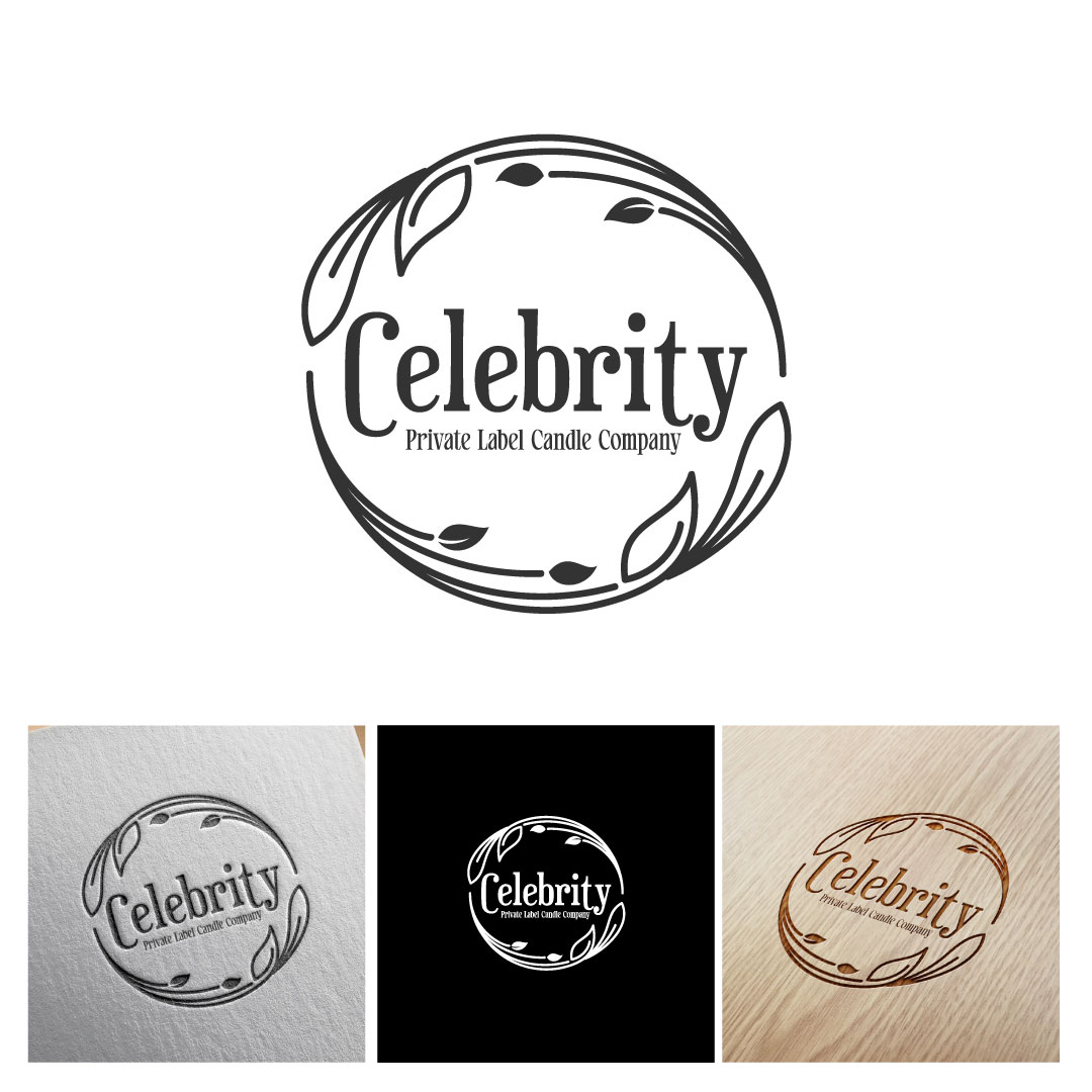Logo Design by michellefrances for Celebrity Private Label Candle Company | Design #35376086